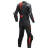 Dainese LAGUNA SECA 5 2PCS kombinéza černá/fluo-červená vel.64